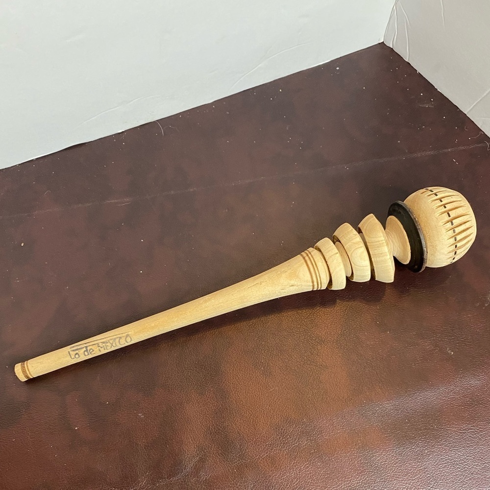Wooden molinillo